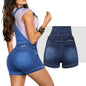 Short Overol Colombiano ZOE Praga Jeans PRPGA-053AZOS